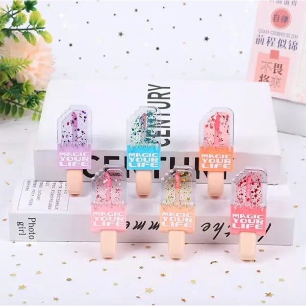 Ice Cream Shape Lipgloss Huda Matte Lip Oil