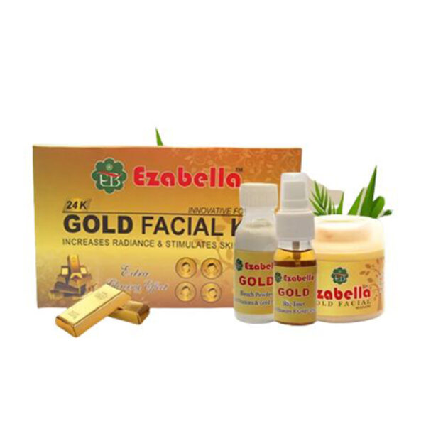 Rija Gold Facial Kit,24K Gold Glow & Glorious Shine,