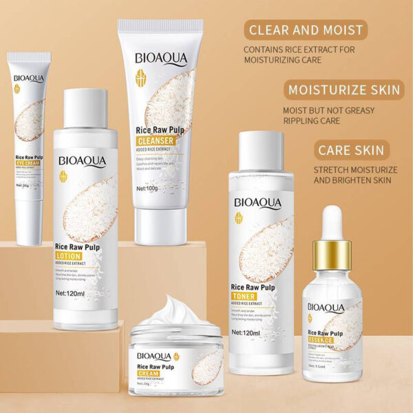 Bioaqua Rice Face Facial Kit