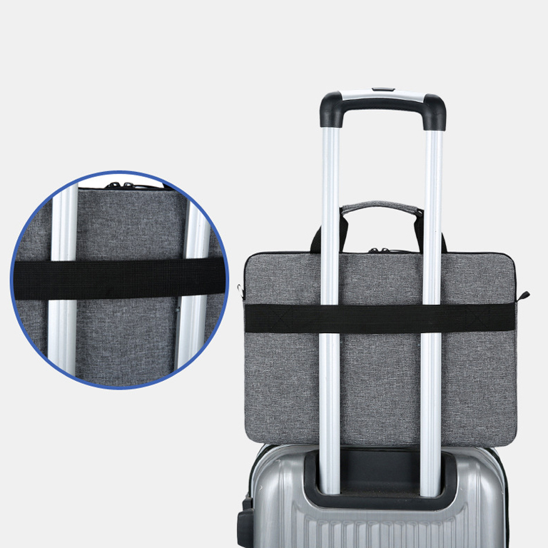 Stay stylish and organized with this sleek and durable laptop bag.