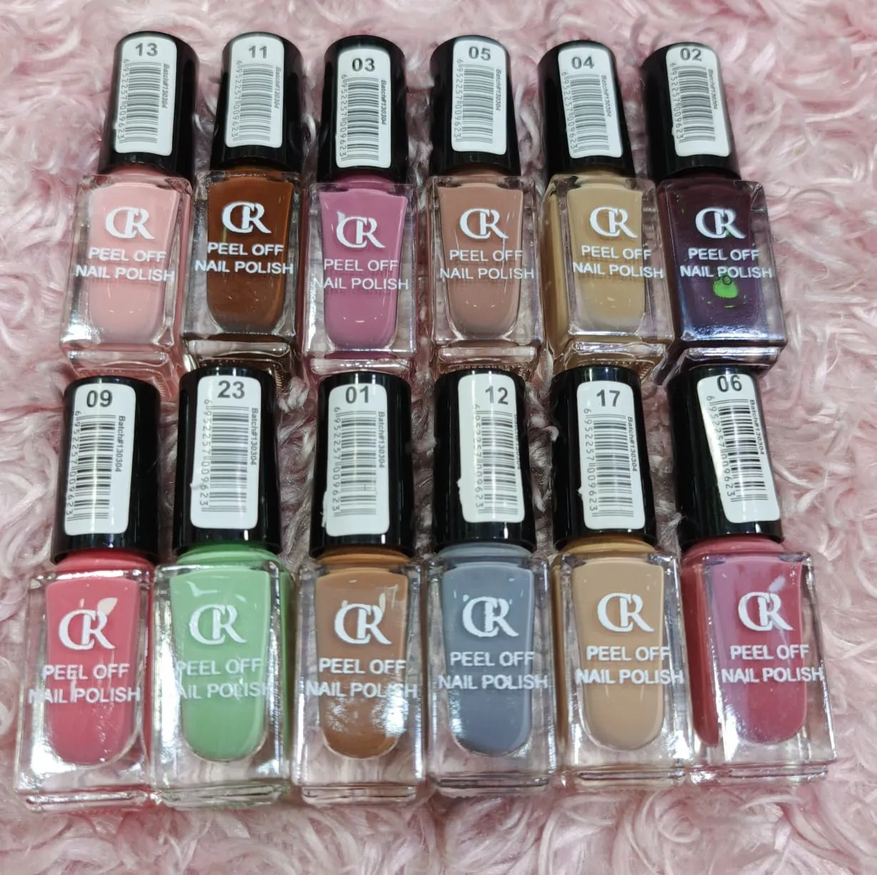 CR Peel off Nail polish